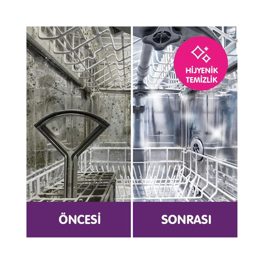 CleanHub Vamoosh Bulaşık Makinesi Temizleyici – Limon