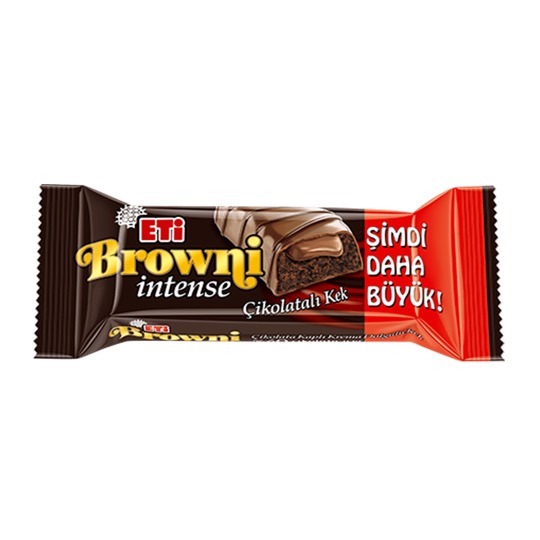 Eti Browni Intense Çikolata Kaplı Krema Dolgulu Kek Eti Browni Intense Çikolata Kaplı Krema Dolgulu Kek