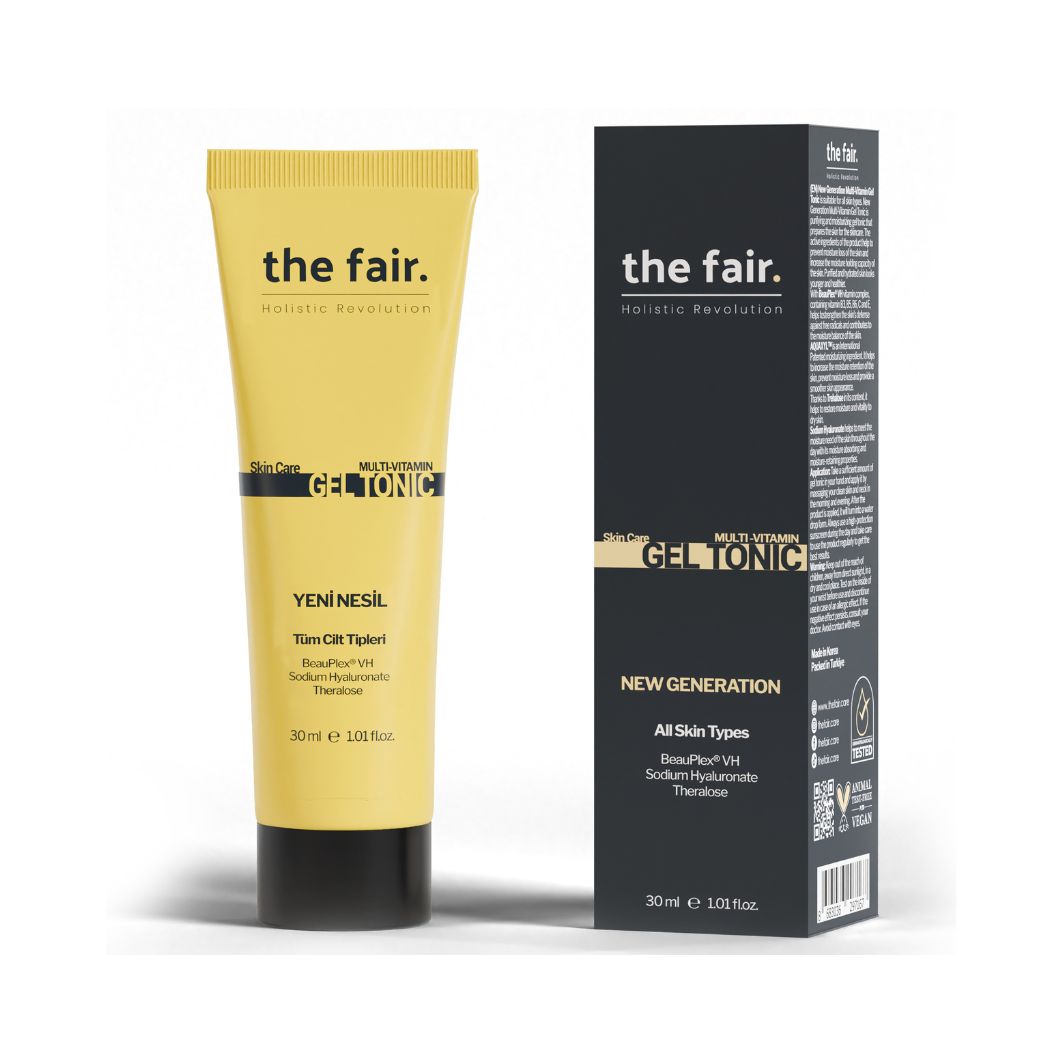 
                                                         the fair. Tüm Cilt Tipleri Için Yeni Nesil Multi Vitamin Jel Tonik