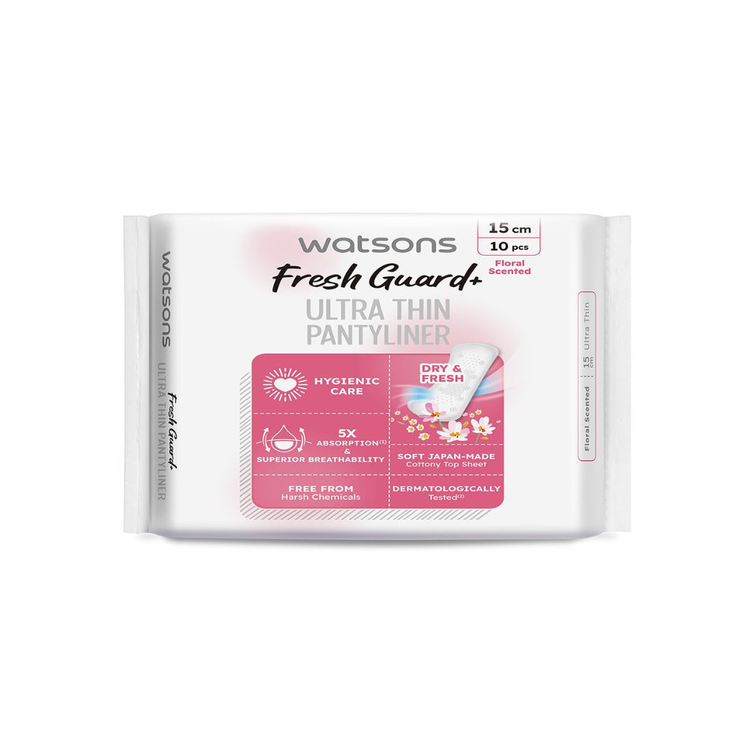 Watsons Fresh+ Ultra İnce Çiçek Kokulu Günlük Ped