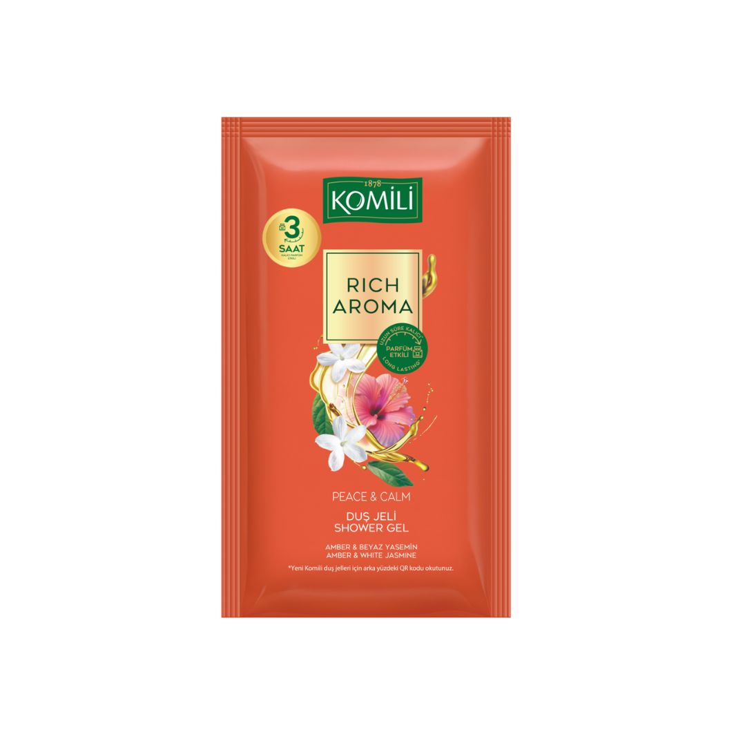 
                                                         Komili Rich Aroma Duş Jeli Amber & Beyaz Yasemin