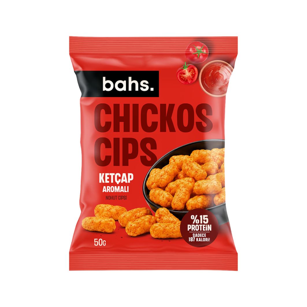 bahs. Chickos Ketçap Aromalı Nohut Cipsi