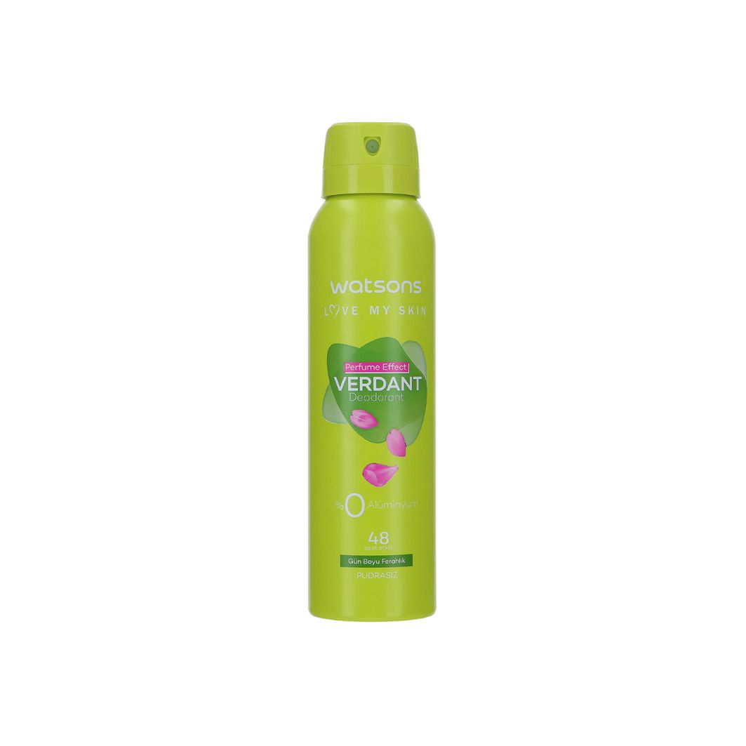 
                                                         Watsons Verdant Deodorant Sprey Pudrasız