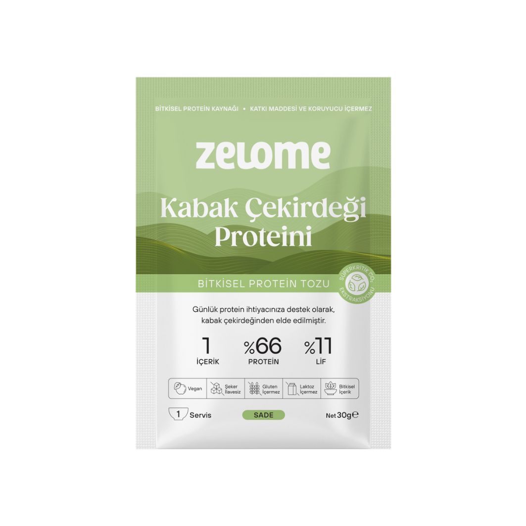 Zelome Kabak Çekirdeği Proteini Saşe