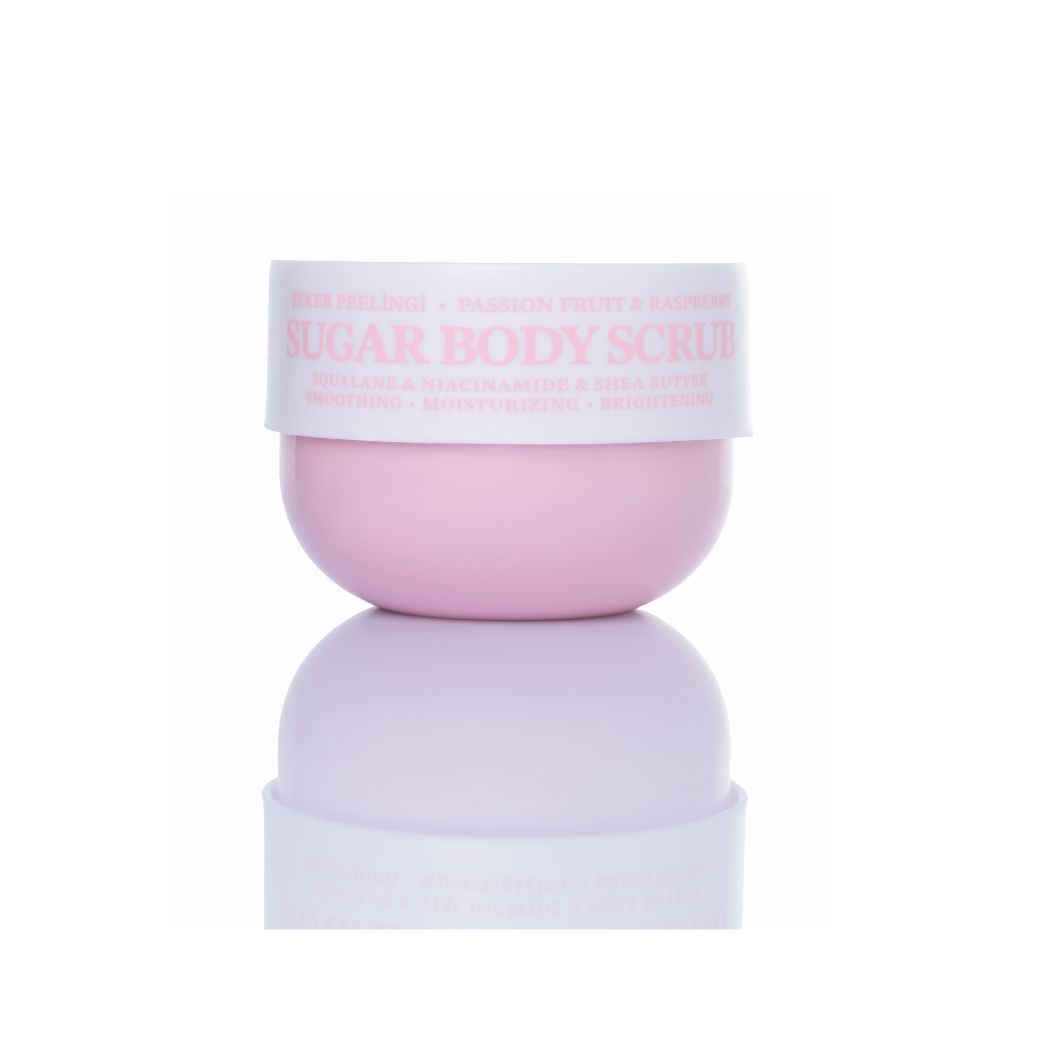 Spectra Care Pürüzsüzleştirici ve Nemlendirici Vegan Şeker Peelingi (Scrub) -Raspberry&Passion Fruit