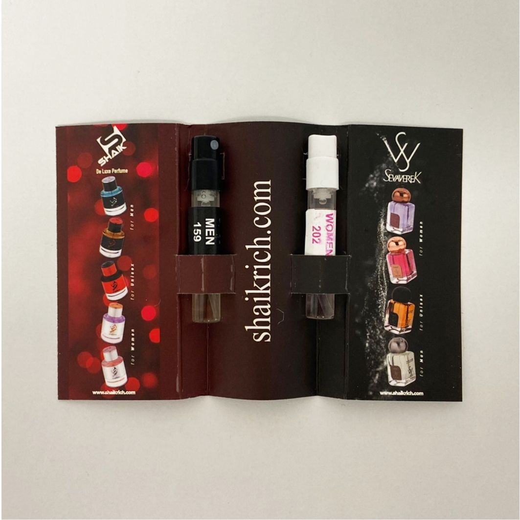 SHAIK RICH De Luxe Perfume M 159 AROMATİC FOUGERE MEN - W 202 FRUITY FLORAL WOMEN SHAIK RICH De Luxe Perfume M 159 AROMATİC FOUGERE MEN - W 202 FRUITY FLORAL WOMEN