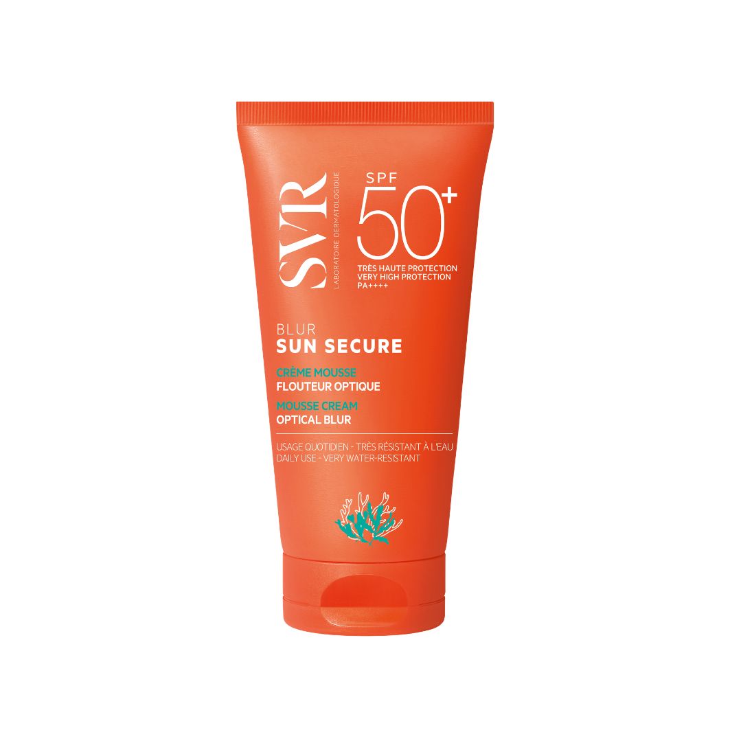 SVR Sun Secure Blur SPF50+ Pürüzsüzleştirici Optik Etkili Güneş Koruyucu Köpük Yüz Kremi