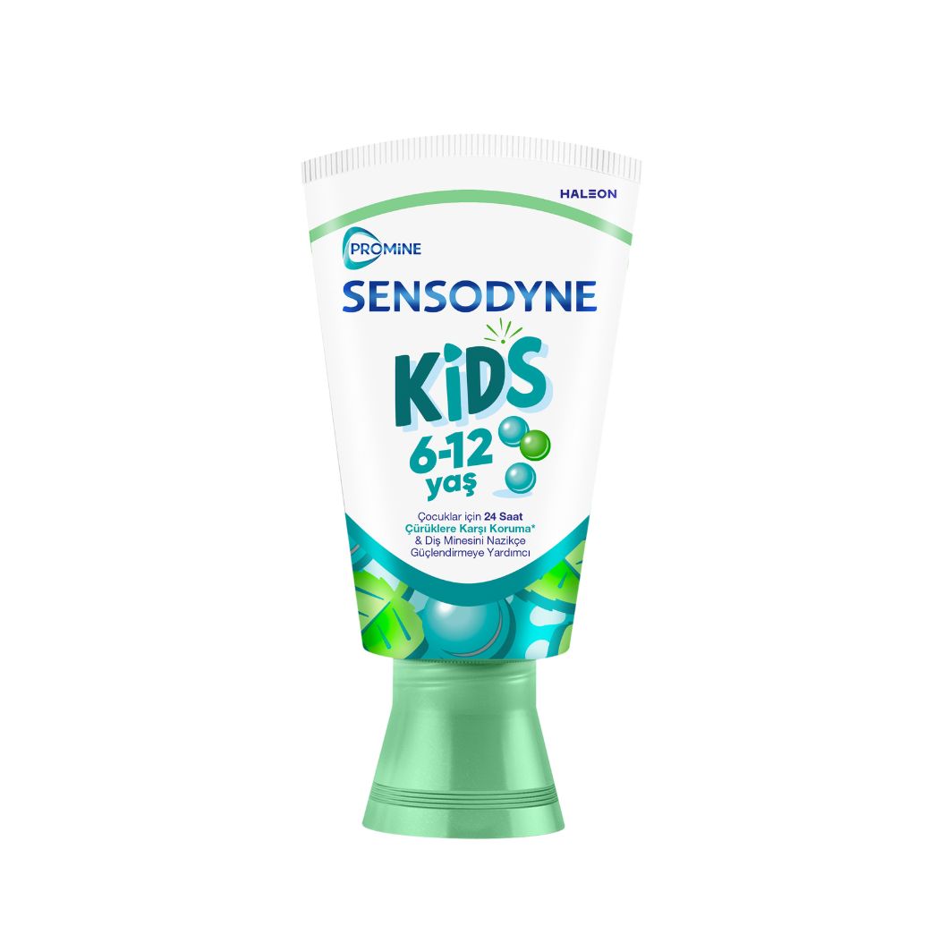 Sensodyne Promine Kids 6-12 Yaş Bubble Gum & Tatlı Nane Aromalı Çocuk Diş Macunu