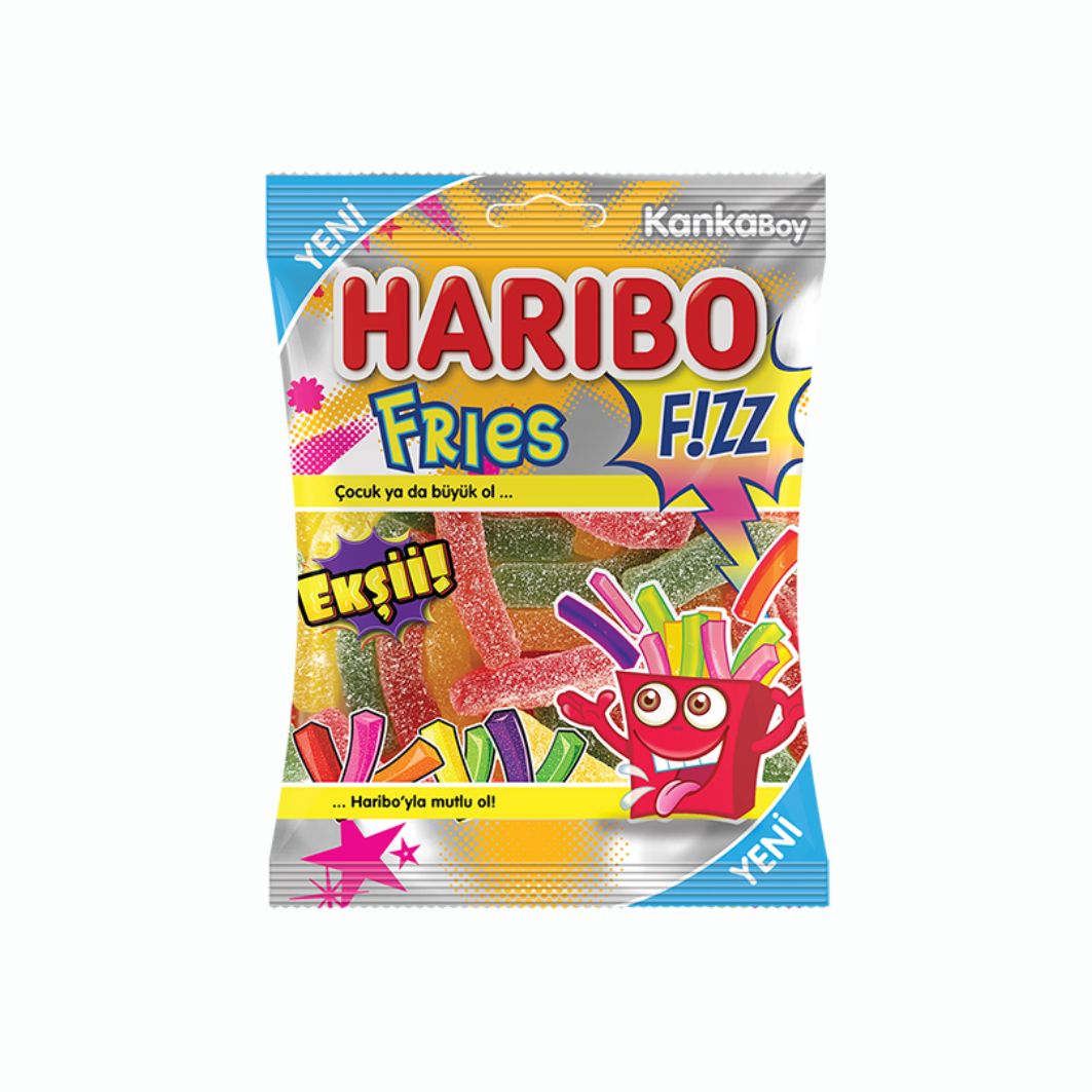 HARIBO Fizz Fries Denebunu