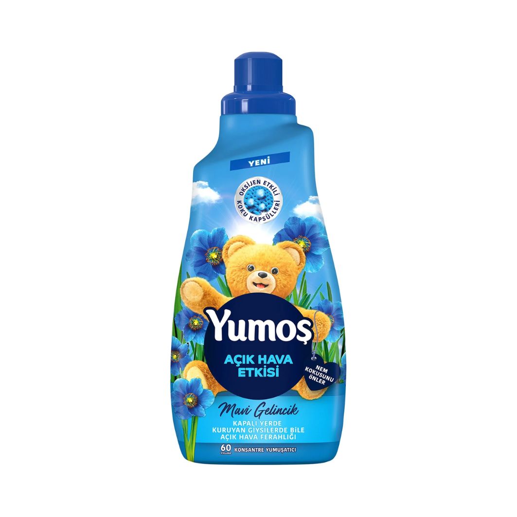 Yeni Yumoş Açık Hava Etkisi Mavi Gelincik