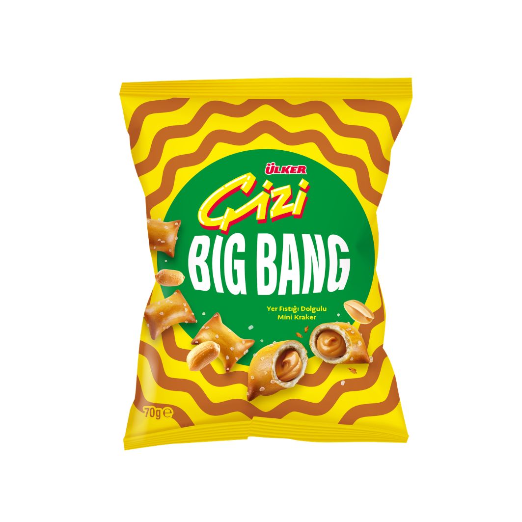 Çizi Big Bang Yer Fıstığı Dolgulu Kraker