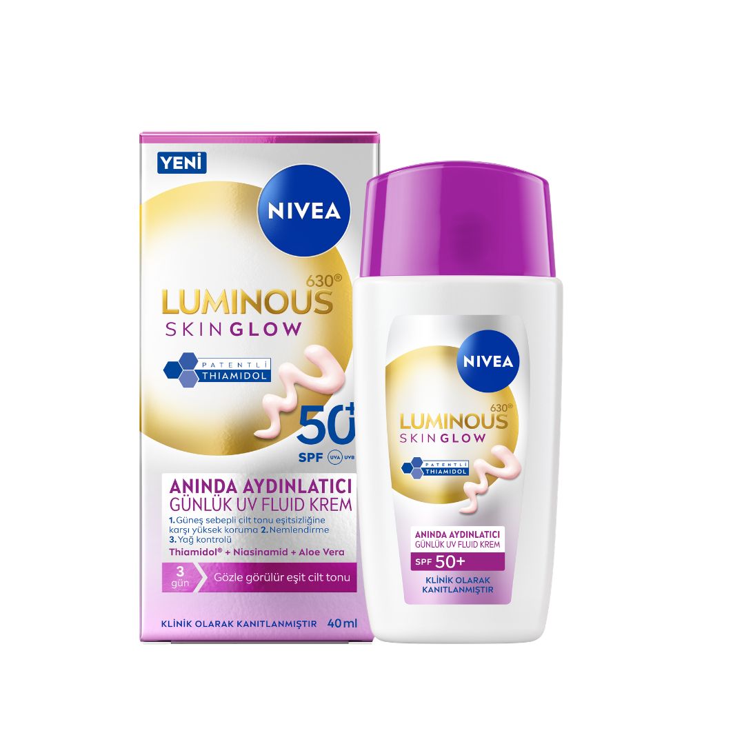 NIVEA Skin Glow Anında Aydınlatıcı Günlük UV Fluid Krem SPF50