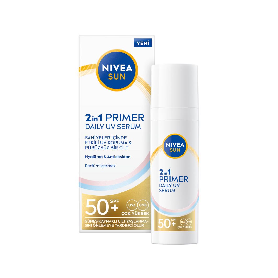 NIVEA SUN 2in1 Primer Daily UV Serum SPF 50+