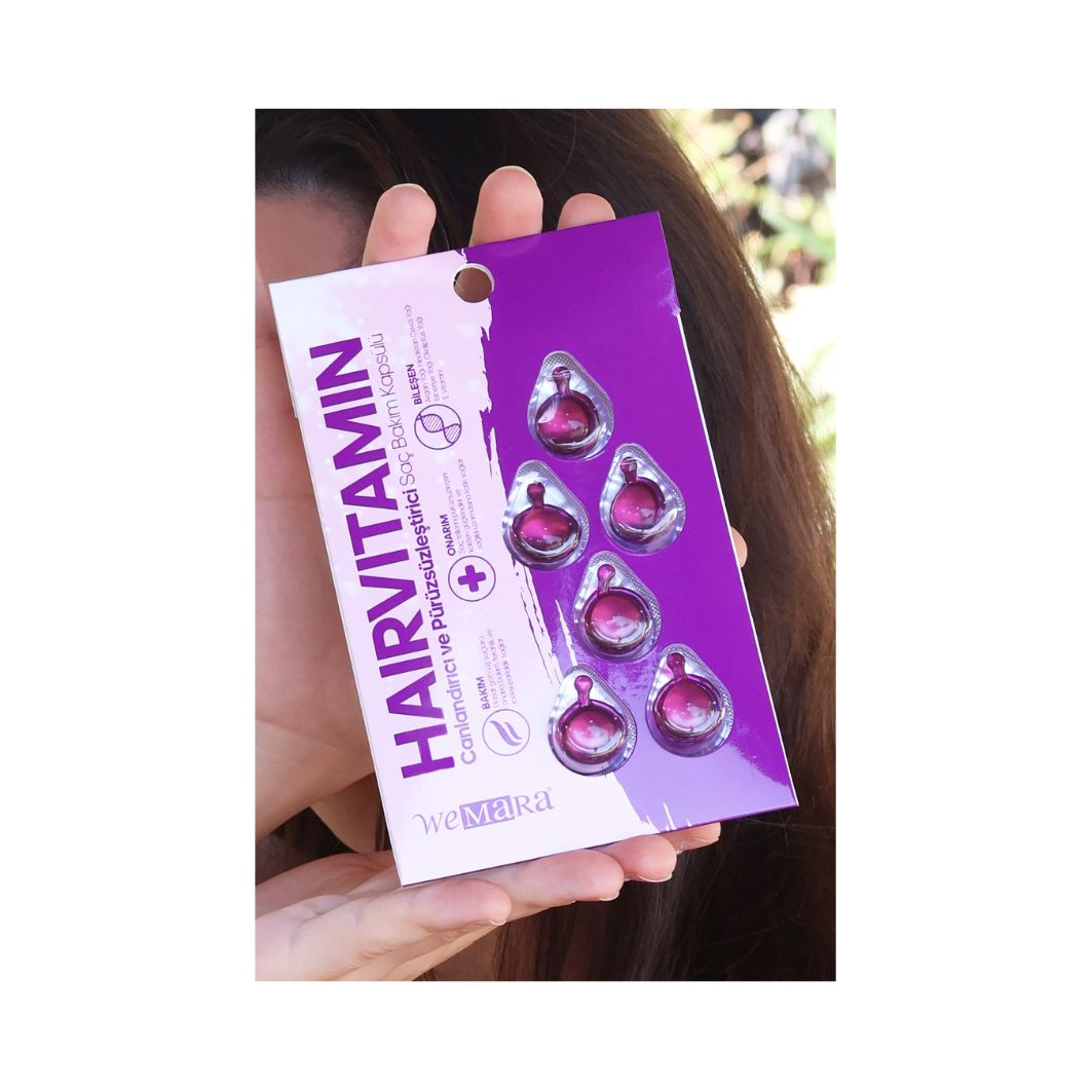 Wemara Canlandırıcı ve Pürüzsüzleştirici Saç Bakım Kapsülü