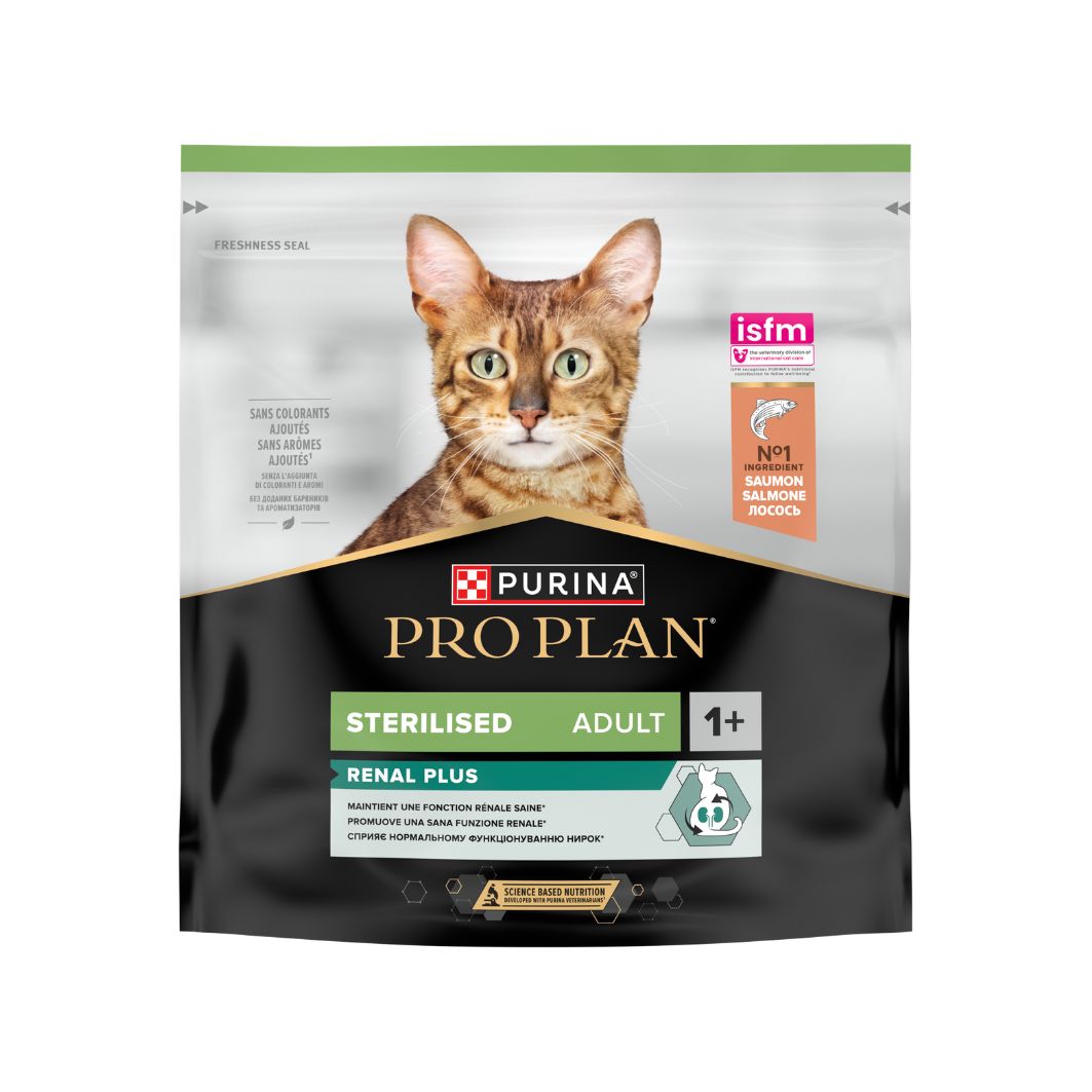 Pro Plan Sterilised Kısırlaştırılmış Kediler için Somonlu Kedi Maması