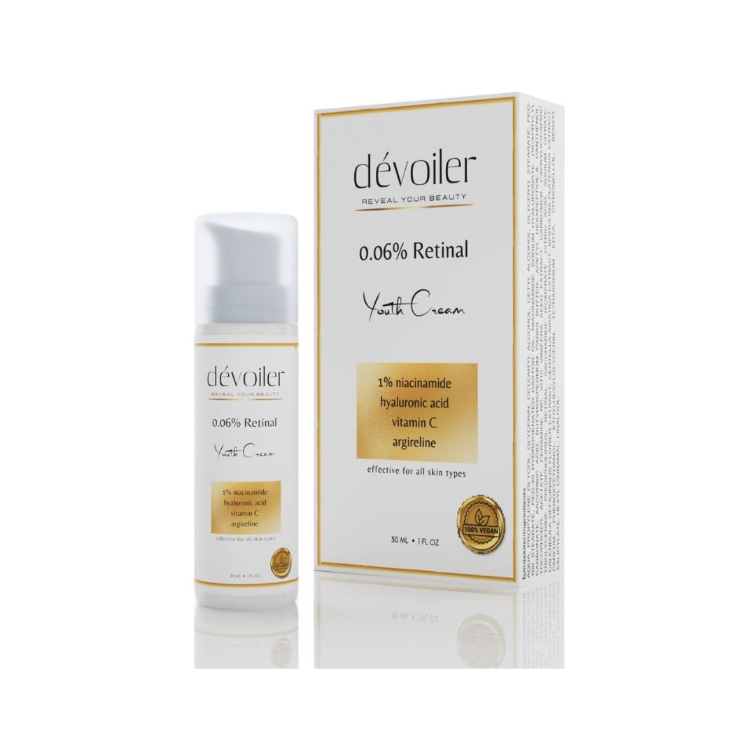 
                                                         Dévoiler 0.06% Retinal Leke ve Kırışıklık Karşıtı Hücre Yenileyici Krem