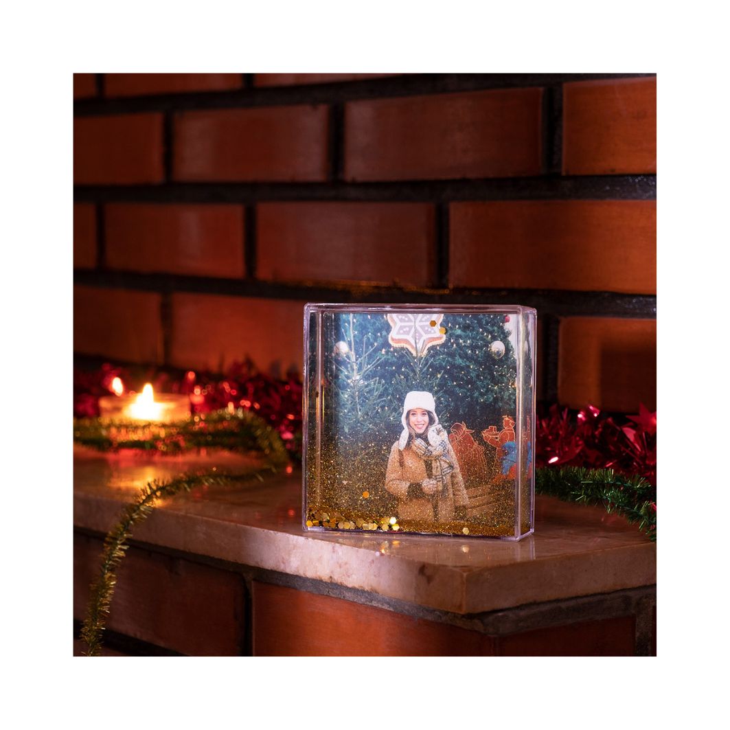 Sosyopix Gold Işıltılı Çerçeve