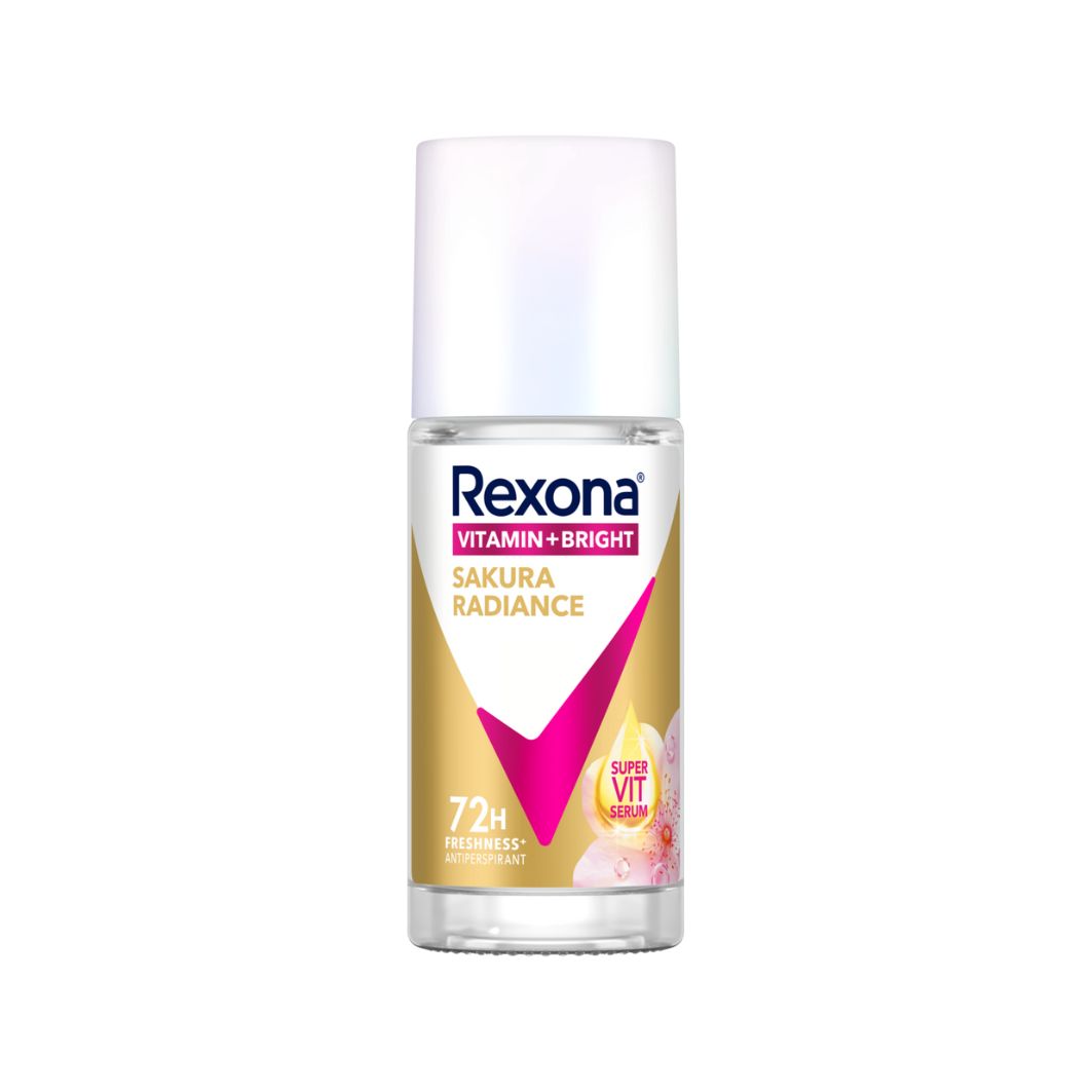 Rexona Vitamin+Bright Sakura Radiance Rollon Deodorant