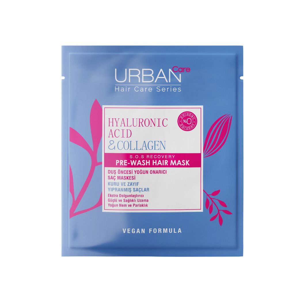 URBAN Care Hyaluronic & Collagen Duş Öncesi Saç Bakım Maskesi