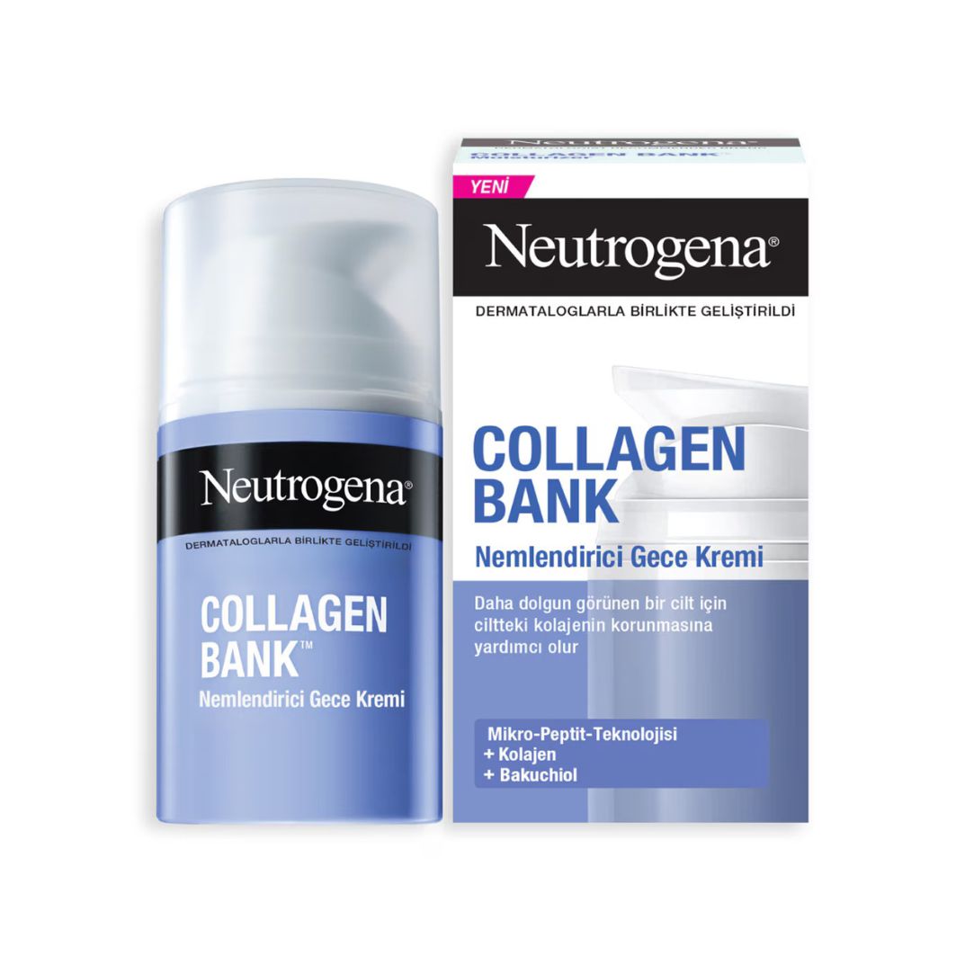 Neutrogena Collagen Bank Nemlendirici Gece Kremi