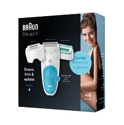 Braun Silk-épil 5 5610 SensoSmart Kablosuz Islak&Kuru 4 Ek Parçalı 3'ü 1 Arada Epilatör Braun Silk-épil 5 5610 SensoSmart Kablosuz Islak&Kuru 4 Ek Parçalı 3'ü 1 Arada Epilatör