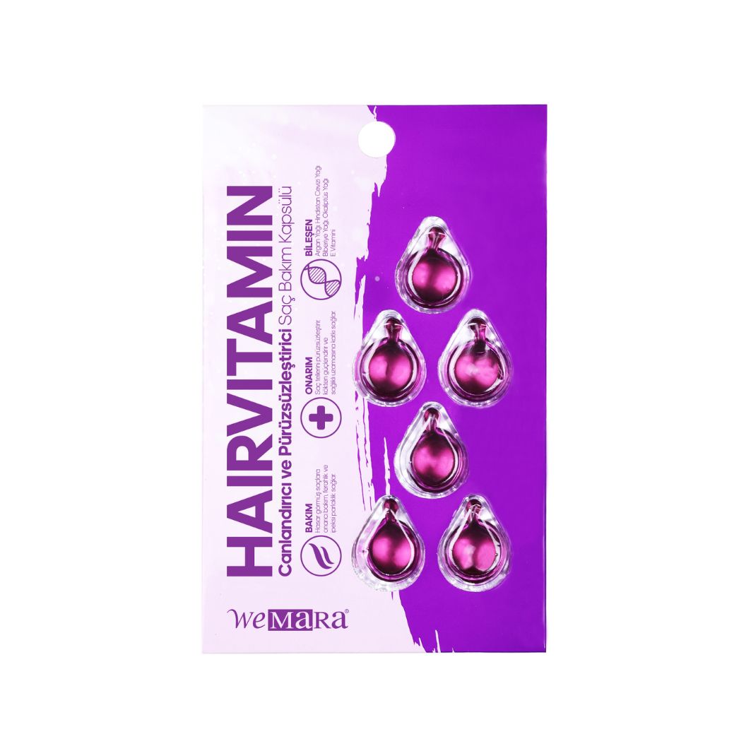 Wemara Canlandırıcı ve Pürüzsüzleştirici Saç Bakım Kapsülü