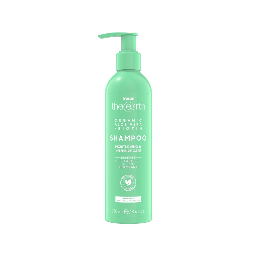 Tresan The Earth Organik Aloe Vera + Biotin Şampuan