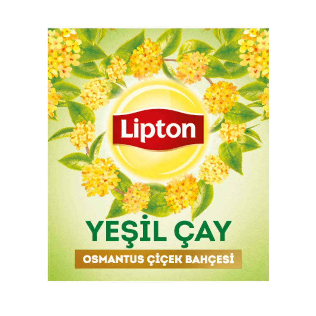 Lipton Yeşil Çay Osmanthus Çiçek Bahçesi