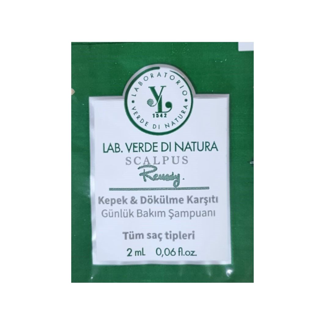 Lab Verde Di Natura SCALPUS REMEDY | Kepeğe ve Saç Dökülmesine Karşı Çift Etkili Bakım Şampuanı