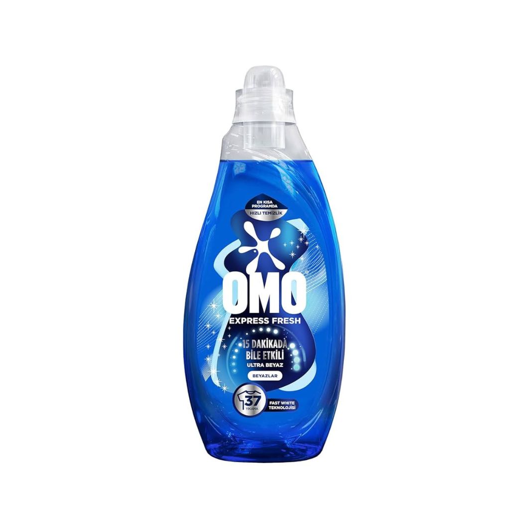 Yeni OMO Express Fresh Ultra Beyaz Sıvı Çamaşır Deterjanı