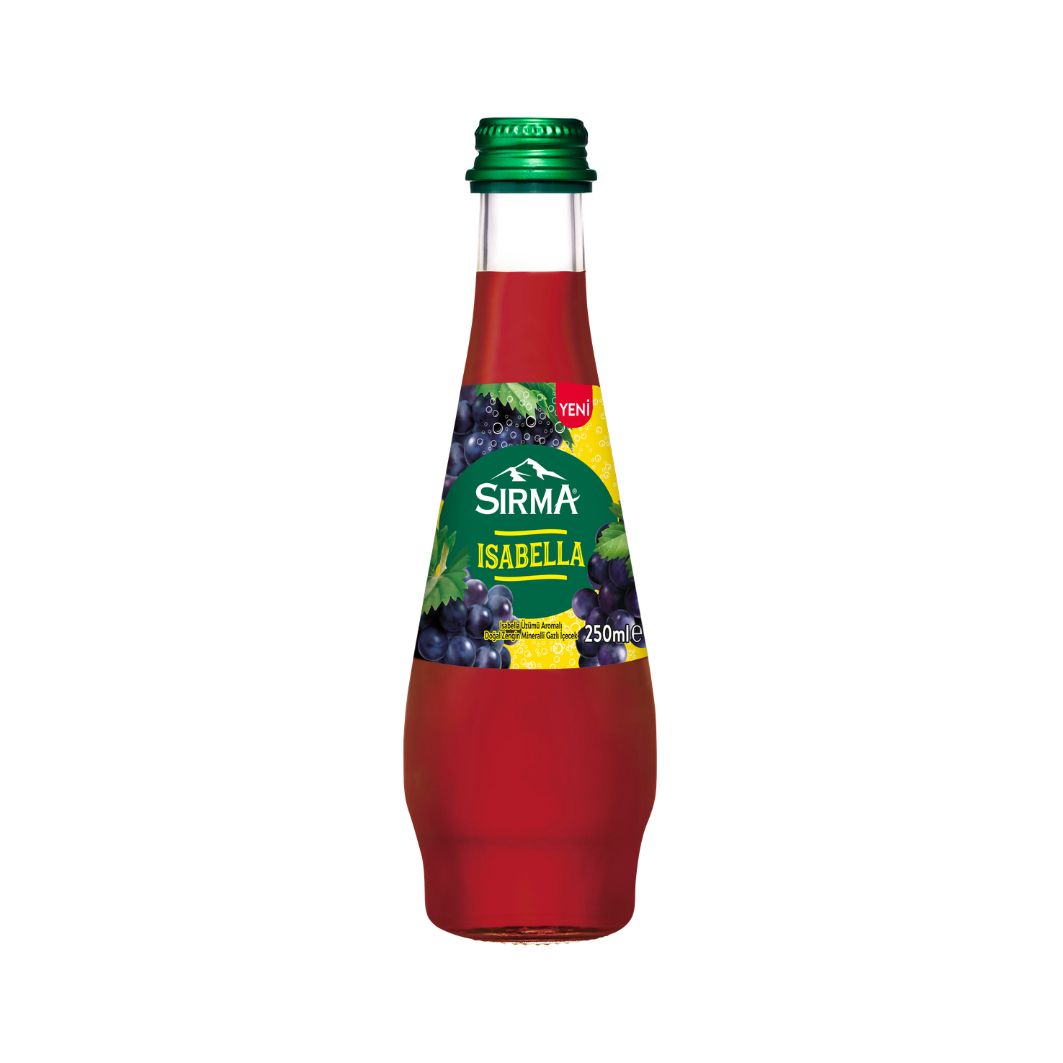 Sırma Isabella Üzümü Aromalı Maden Suyu