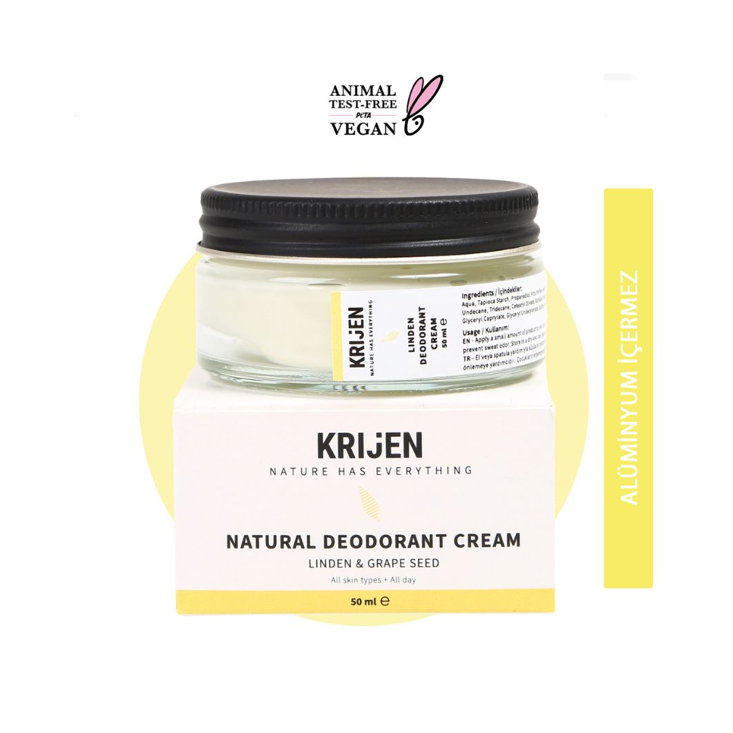 Ihlamur Çiçeği & Üzüm Çekirdeği Krem Deodorant