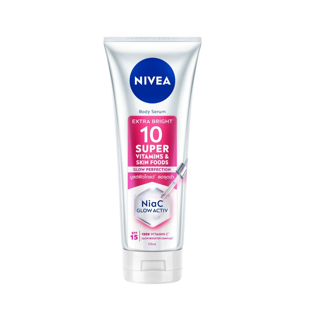 NIVEA Super 10 Mükemmel Aydınlık Vücut Serumu