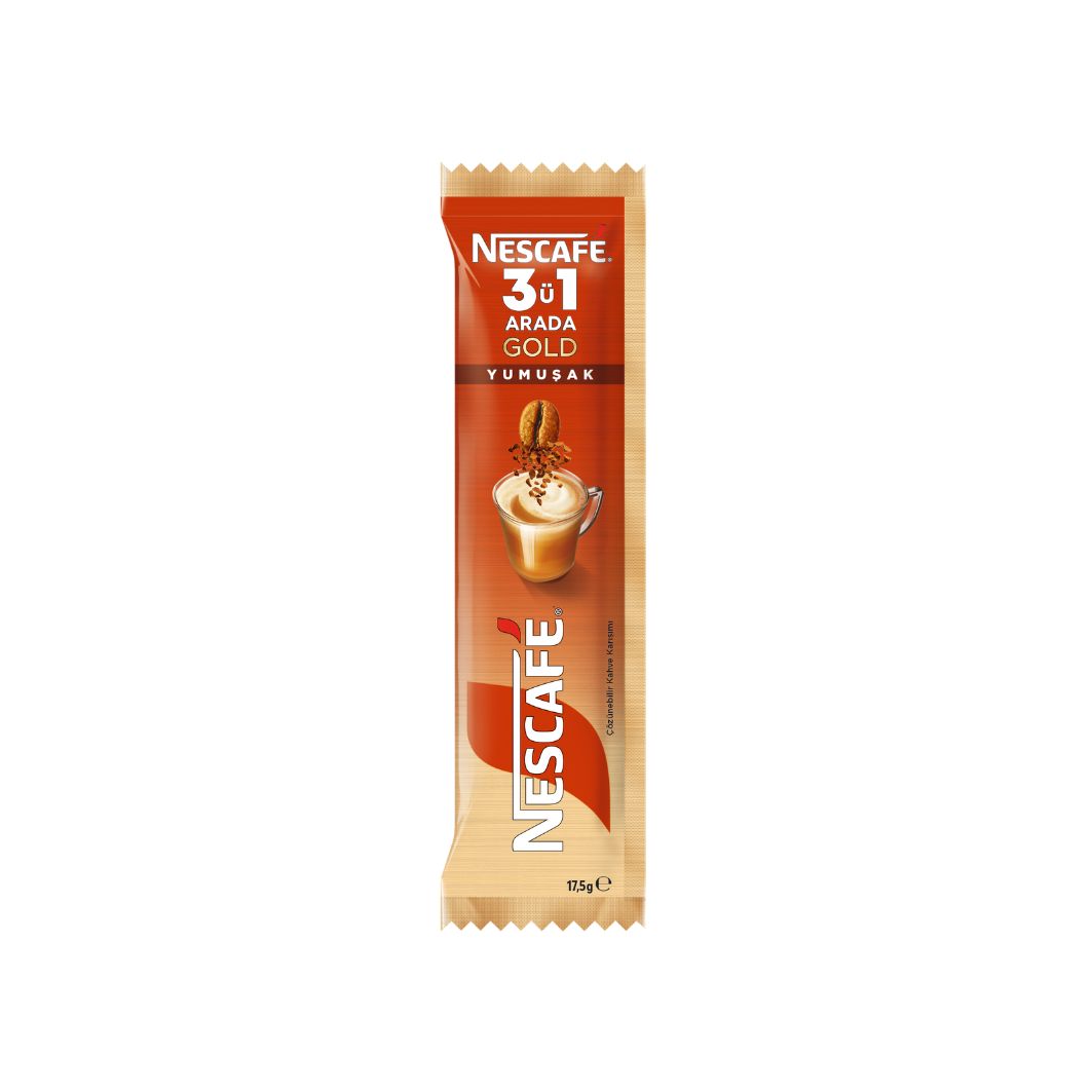 Nescafé 3ü1 Arada Gold Yumuşak