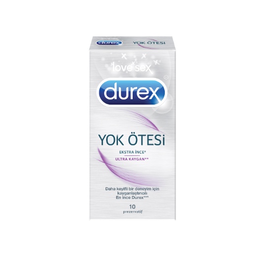 Durex Yok Ötesi Ultra Kaygan Prezervatif