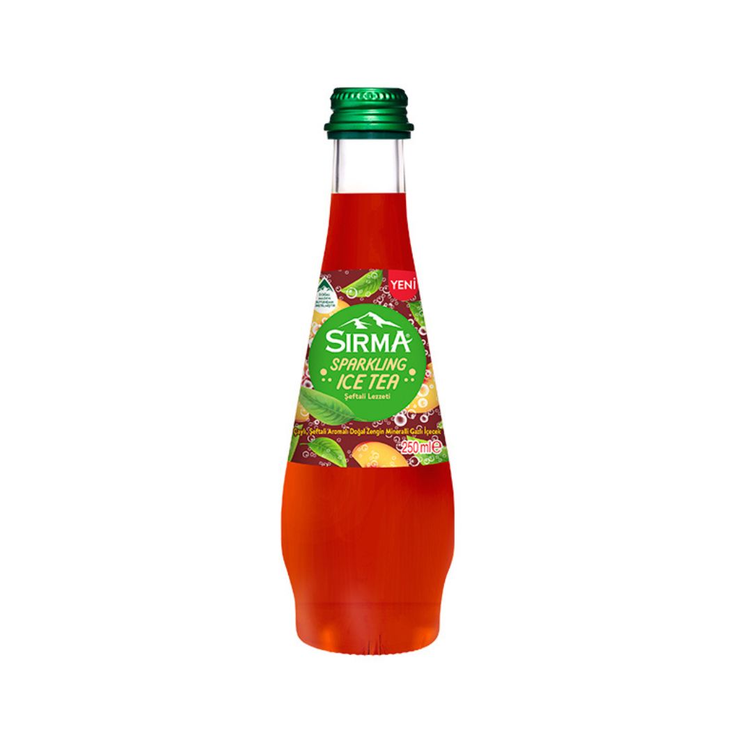 
                                                         Sırma Sparkling Ice Tea Şeftali Lezzeti