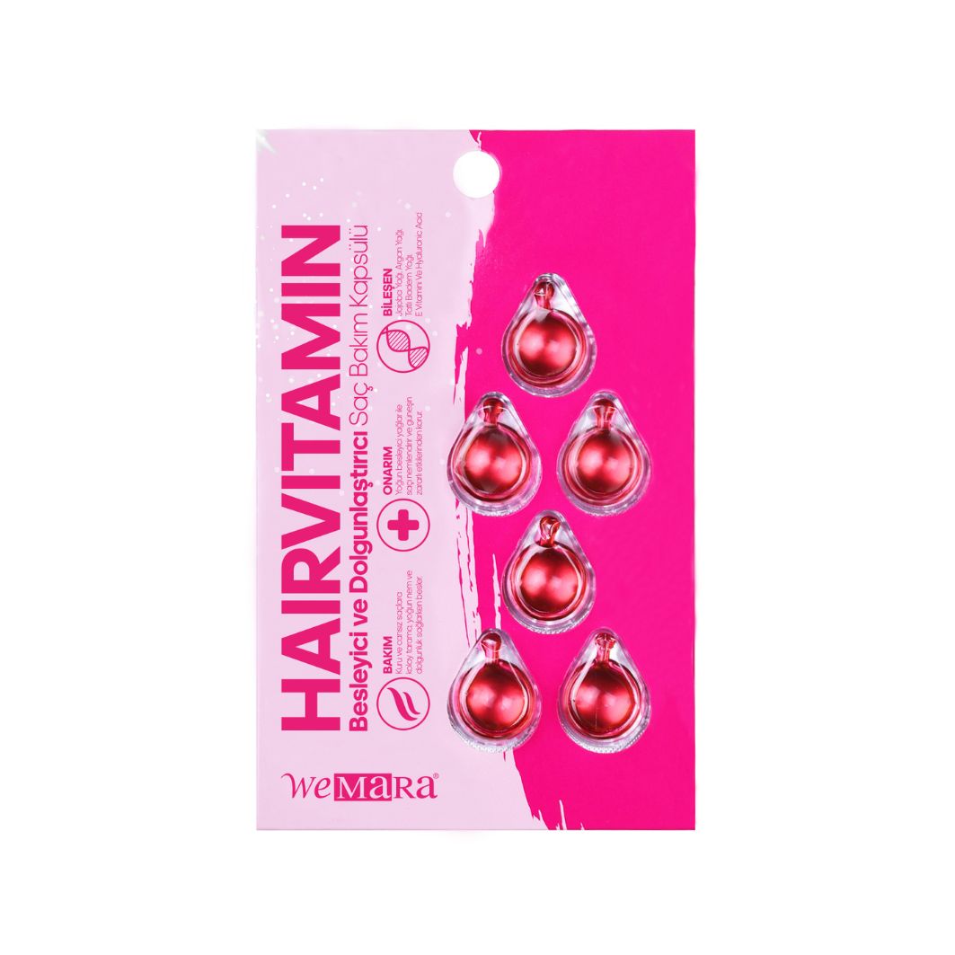 Wemara Besleyici ve Dolgunlaştırıcı Saç Bakım Kapsülü