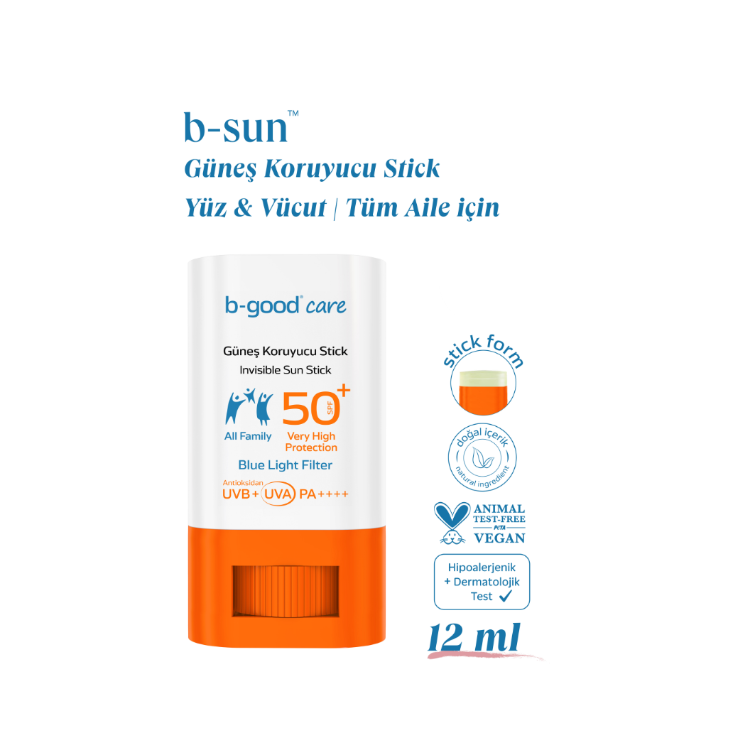 b-good care Güneş Koruyucu Stick SPF 50+ | Tüm Aile İçin