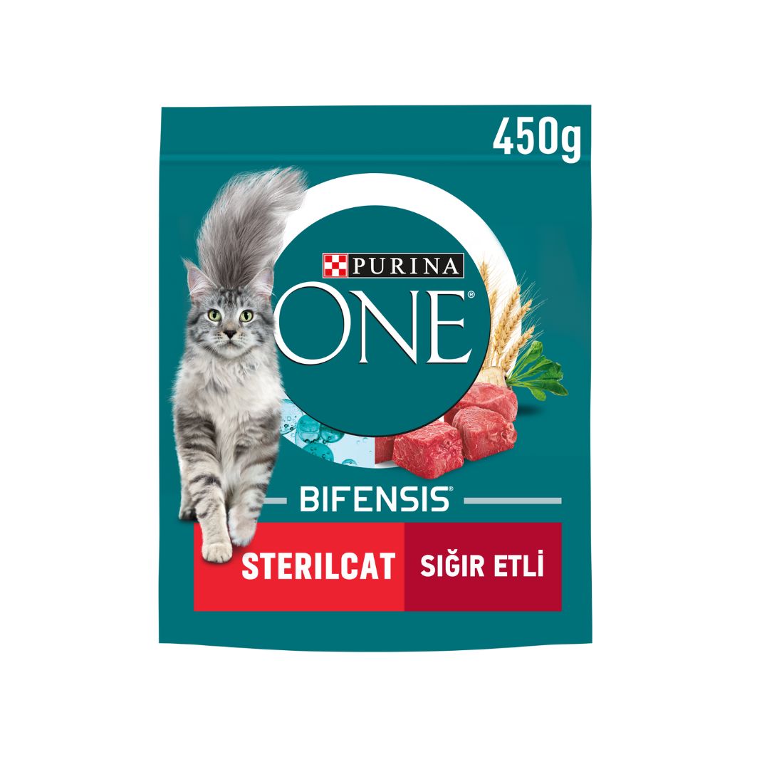 Purina One Sığır Etli Kısırlaştırılmış Kuru Kedi Maması