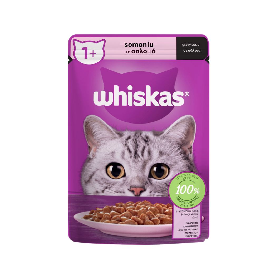 
                                                         Whiskas Somonlu Yaş Poşet Mama