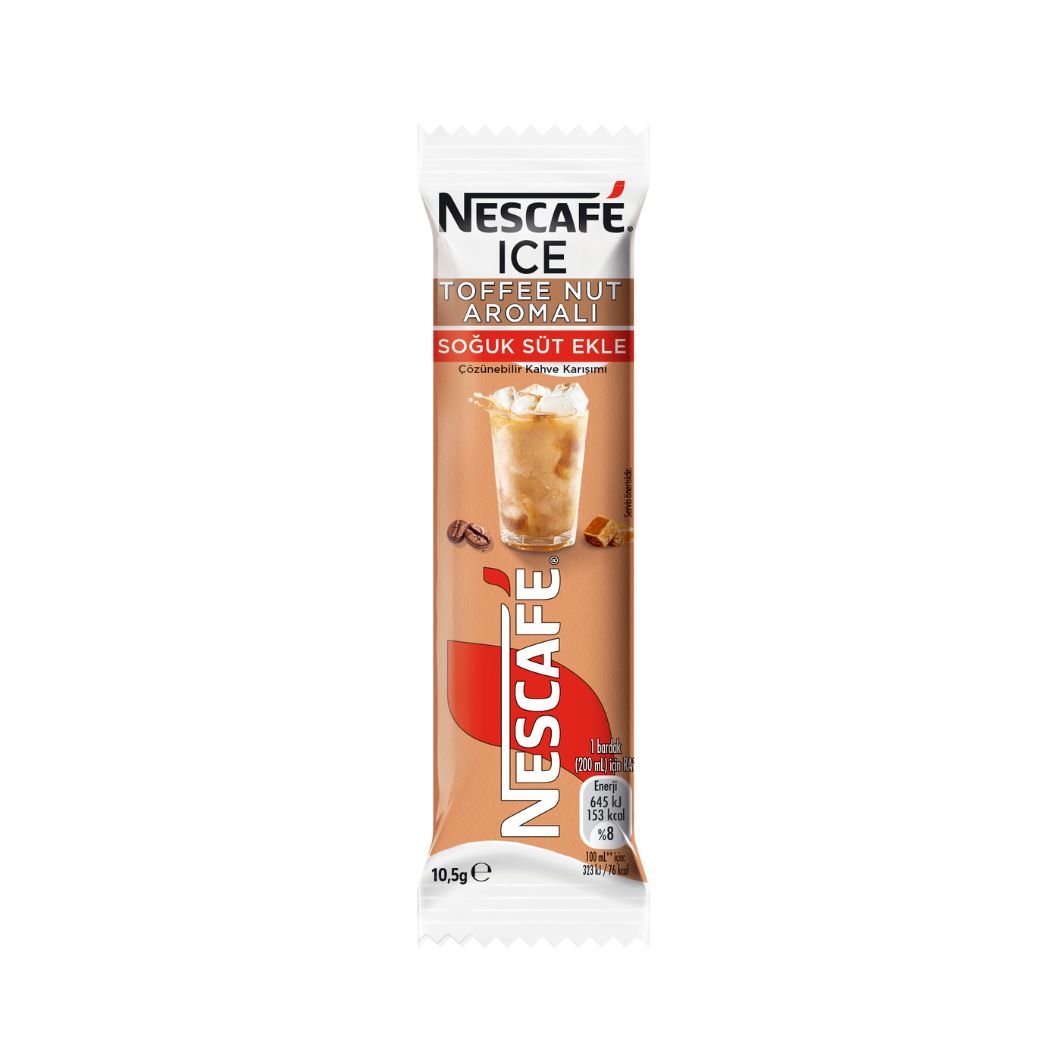 NESCAFÉ Ice Toffee Nut Aromalı