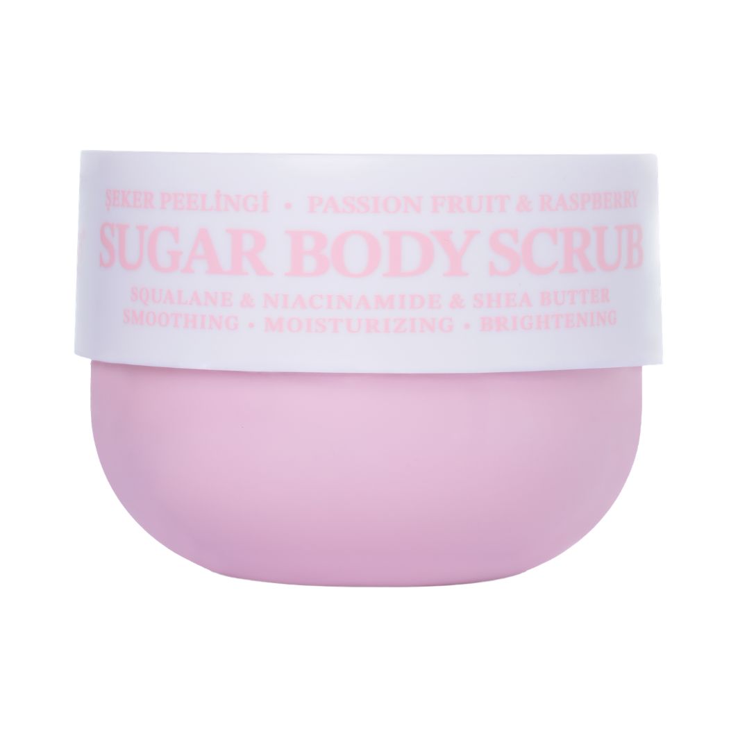 Spectra Care Pürüzsüzleştirici ve Nemlendirici Vegan Şeker Peelingi (Scrub) -Raspberry&Passion Fruit
