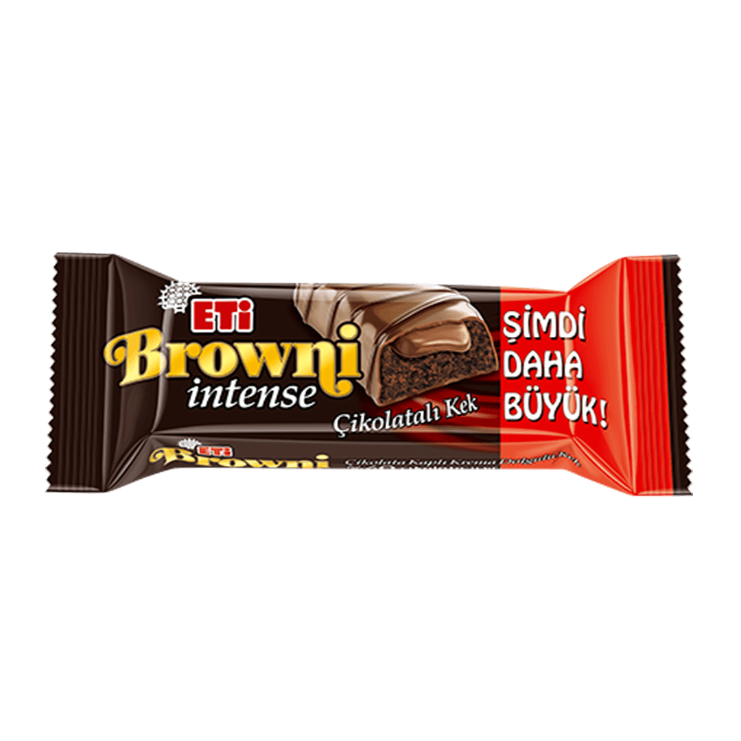 Eti Browni Intense Çikolata Kaplı Krema Dolgulu Kek Eti Browni Intense Çikolata Kaplı Krema Dolgulu Kek