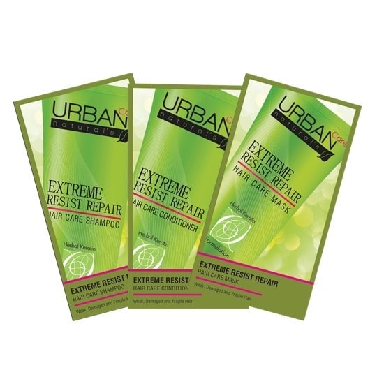 URBAN Care Extreme Resist Repair Şampuan, Krem, Maske (10 ml) URBAN Care Extreme Resist Repair Şampuan, Krem, Maske (10 ml)