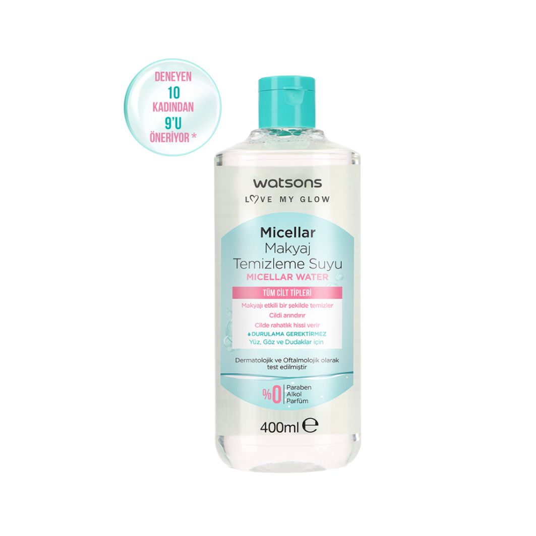 
                                                         Watsons Micellar Makyaj Temizleme Suyu 400 ml