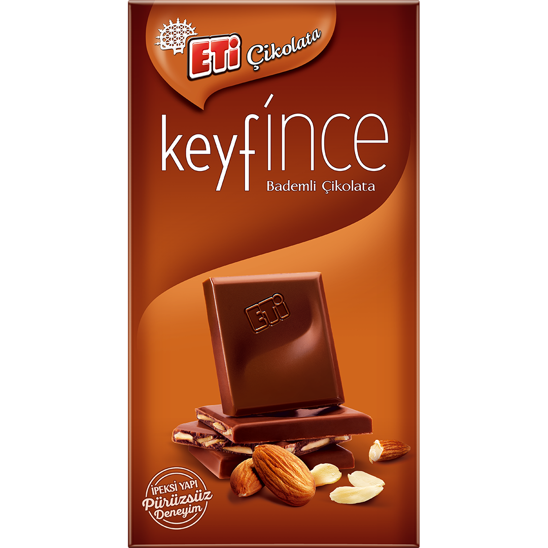 Eti Keyf'ince File Bademli Bol Sütlü Çikolata Eti Keyf'ince File Bademli Bol Sütlü Çikolata